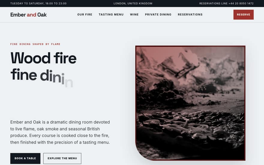 Ember & Oak preview